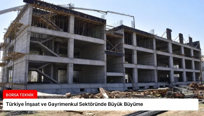 Türkiye İnşaat ve Gayrimenkul Sektöründe Büyük Büyüme