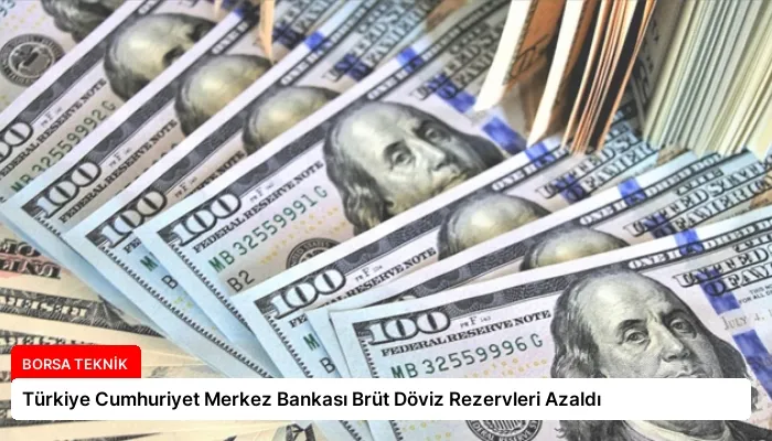 Türkiye Cumhuriyet Merkez Bankası Brüt Döviz Rezervleri Azaldı