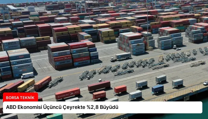 ABD Ekonomisi Üçüncü Çeyrekte %2,8 Büyüdü