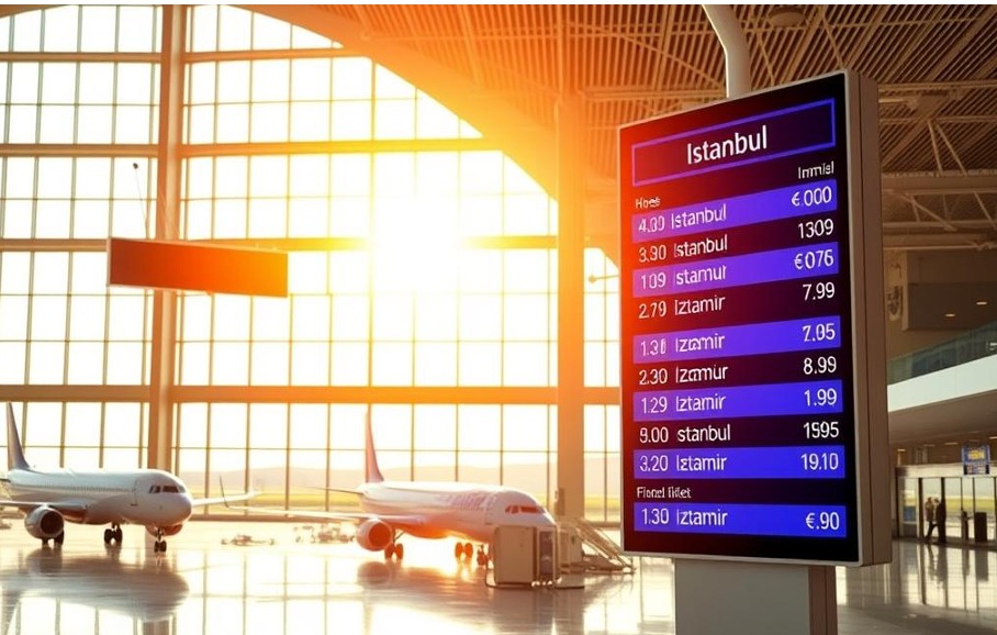 İstanbul İzmir Uçak Bileti – En Uygun Fiyatlarla
