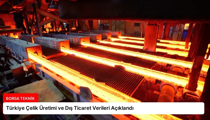 Türkiye Çelik Üretimi ve Dış Ticaret Verileri Açıklandı