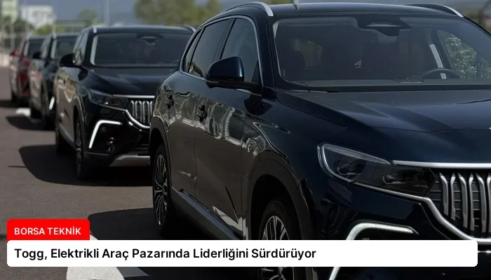 Togg, Elektrikli Araç Pazarında Liderliğini Sürdürüyor