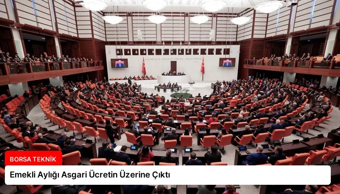 Emekli Aylığı Asgari Ücretin Üzerine Çıktı