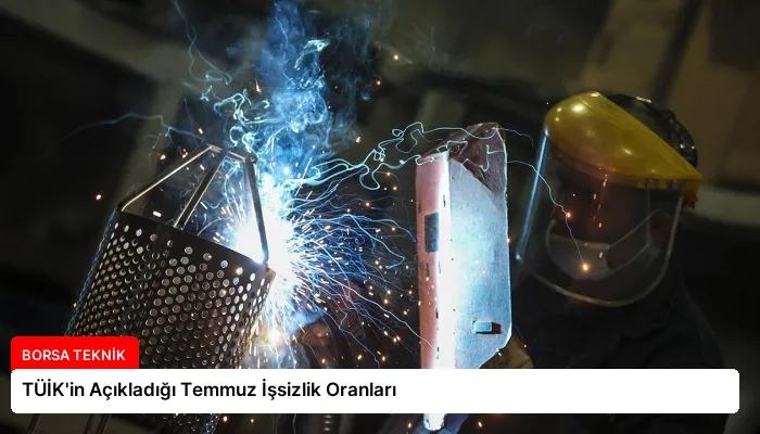 TÜİK’in Açıkladığı Temmuz İşsizlik Oranları