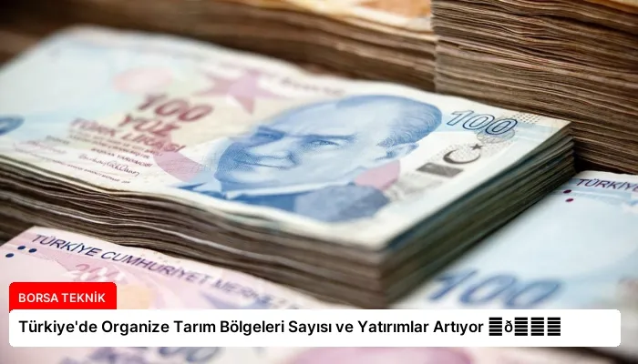 Türkiye’de Organize Tarım Bölgeleri Sayısı ve Yatırımlar Artıyor ⏬👇