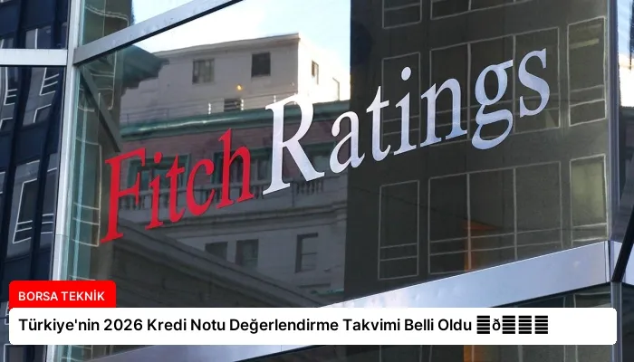 Türkiye’nin 2026 Kredi Notu Değerlendirme Takvimi Belli Oldu ⏬👇