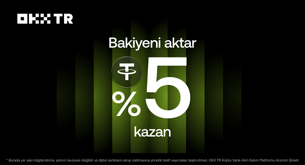 Kripto yatırımına başlamak isteyenlere %5 ödül fırsatı