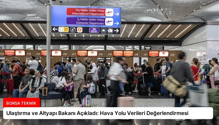 Ulaştırma ve Altyapı Bakanı Açıkladı: Hava Yolu Verileri Değerlendirmesi