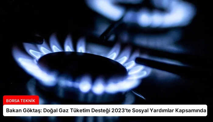 Bakan Göktaş: Doğal Gaz Tüketim Desteği 2023’te Sosyal Yardımlar Kapsamında