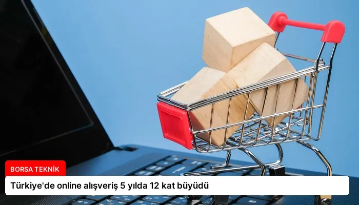 Türkiye’de online alışveriş 5 yılda 12 kat büyüdü