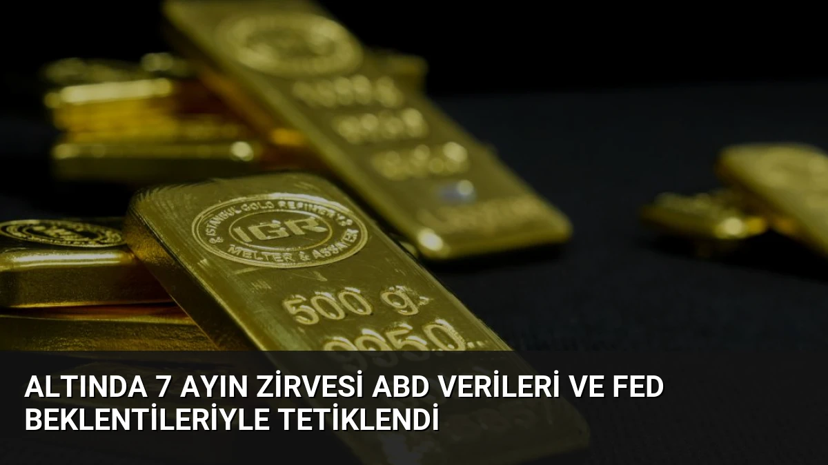 Altında 7 Ayın Zirvesi ABD Verileri ve Fed Beklentileriyle Tetiklendi