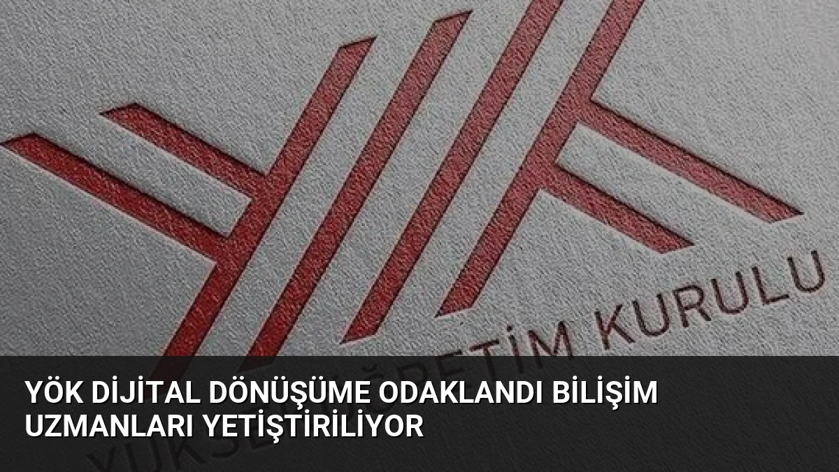 YÖK Dijital Dönüşüme Odaklandı Bilişim Uzmanları Yetiştiriliyor